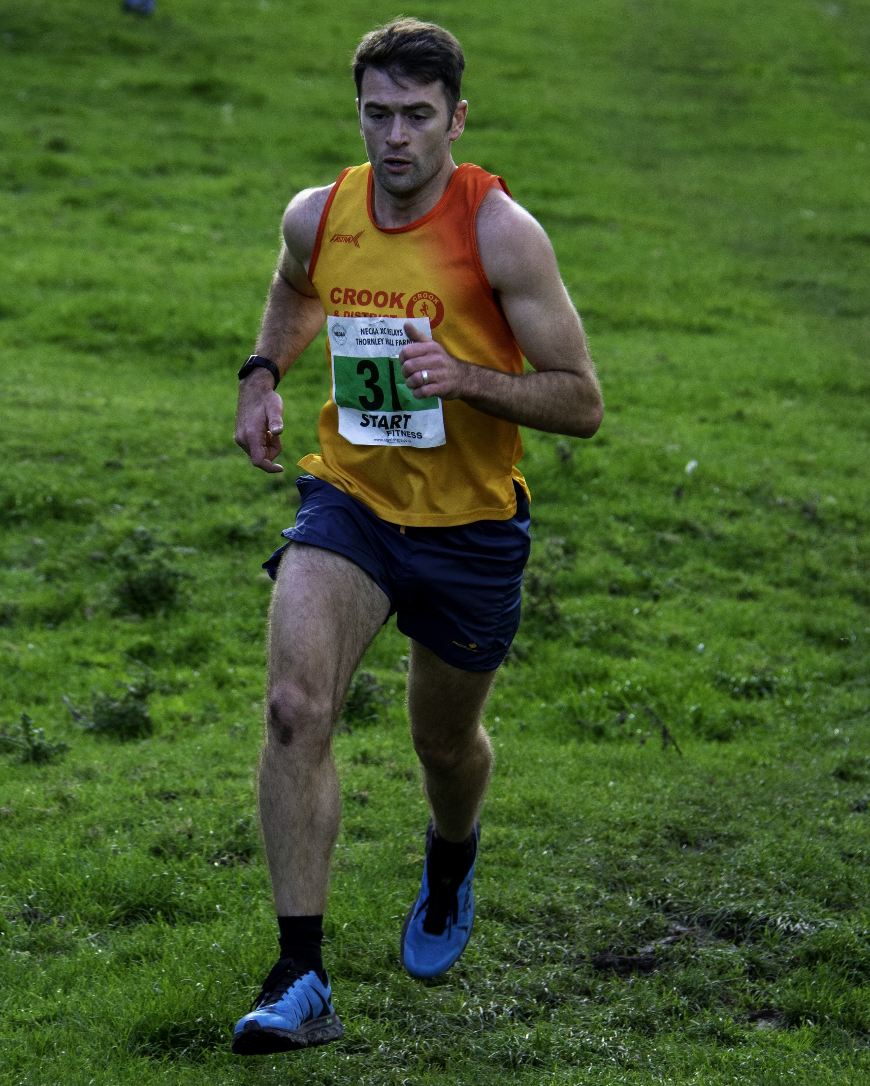 Chris Henderson - Running in the cross country relays